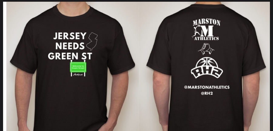 Black Marston Athletics t-shirt, Jersey Needs Green St